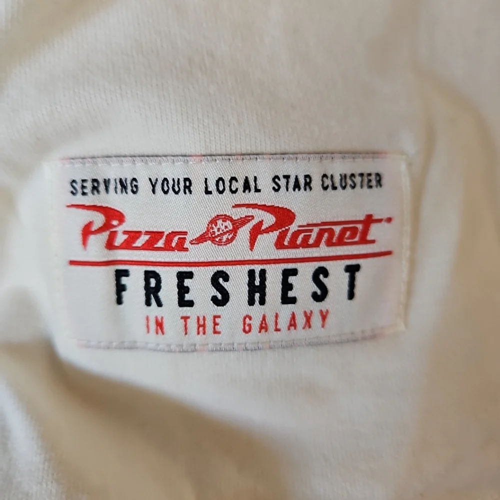 Disney Pixar Toy Story Pizza Planet Graphic Tee | XL | 100% Cotton - Picture 3 of 6